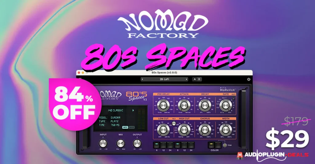 Nomad Factory 80s Spaces 2.5.1