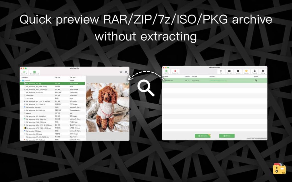 Oka Unarchiver – Unzip ZIP RAR 2.1.10