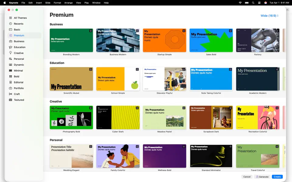 Keynote: Design Presentations 15.1 macOS 2026