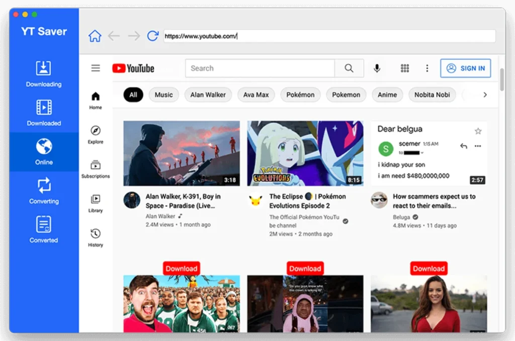 YT Saver 10.14.0 macOS 2026