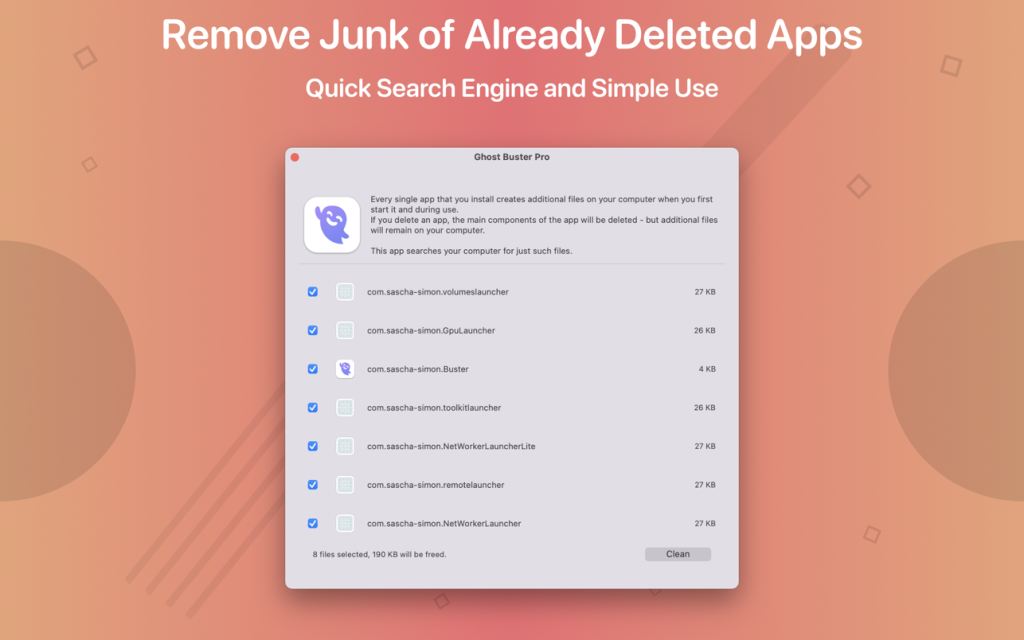 Ghost Buster Pro 4.1.2 macOS 2026